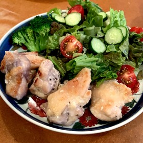 鶏もも肉塩麹焼き