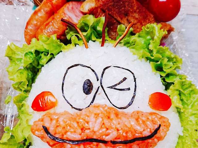 オバケのq太郎キャラ弁 By Psnaops クックパッド 簡単おいしい