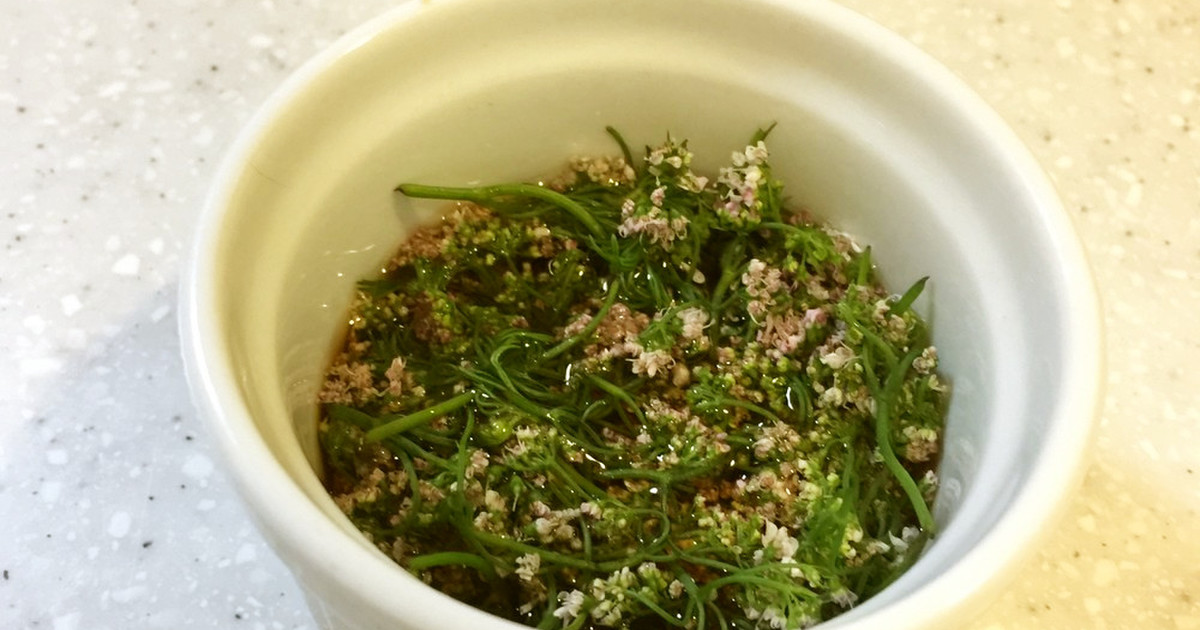 エディブル パクチーの花の醤油ビネガー レシピ 作り方 By 食材探訪人ふくふく クックパッド 簡単おいしいみんなのレシピが367万品