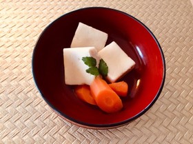 身体に優しい 高野豆腐の含め煮