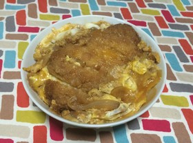 超簡単☆甘辛!旨い!定食屋のロースかつ丼