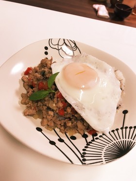 子供も大好き!豚挽肉の簡単ガパオライス
