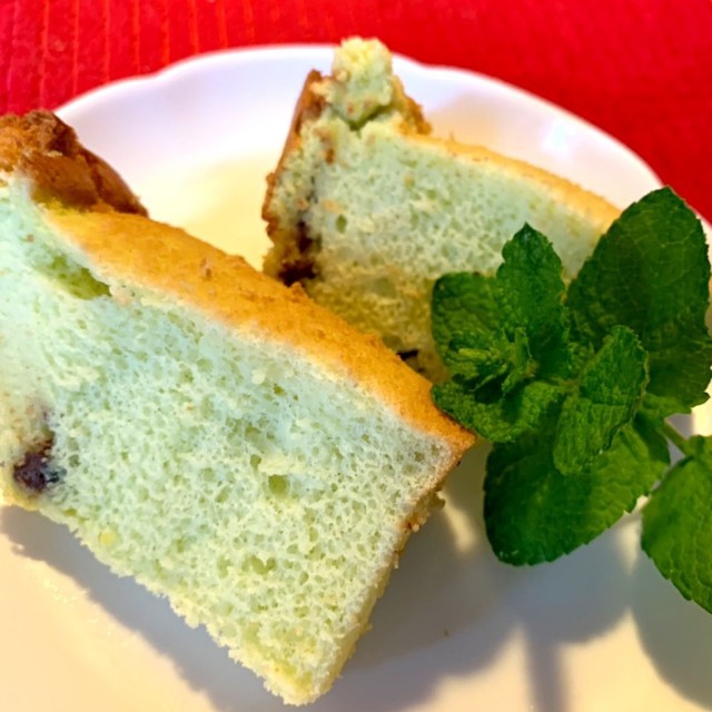 米粉のチョコミントシフォンケーキ レシピ 作り方 By ちっちゃいもの倶楽部 クックパッド 米粉のチョコミントシフォンケーキ レシピ 作り方 By ちっちゃいもの倶楽部 クックパッド