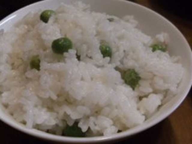 後入れ豆ご飯で緑が綺麗 レシピ 作り方 By がじがじさん クックパッド 簡単おいしいみんなのレシピが374万品