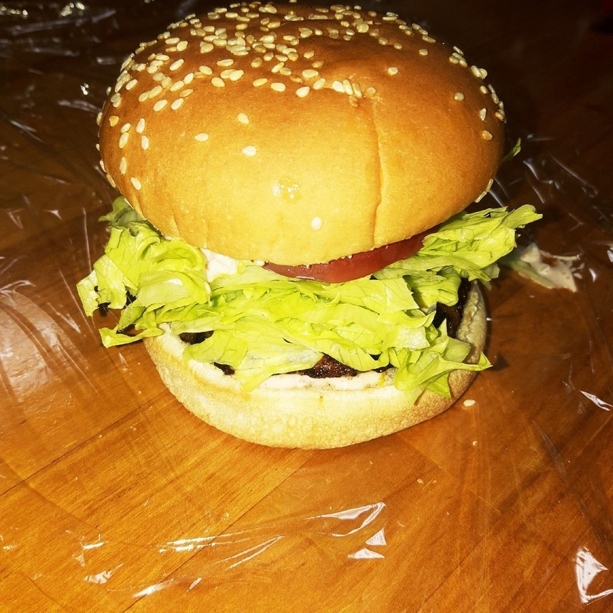 野菜たっぷり☆ハンバーガーの画像