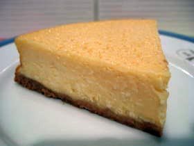 プロセスチーズで濃厚ベイクドチーズケーキの画像