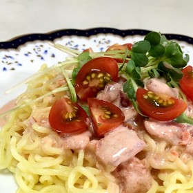 冷製トマトクリームらーめん