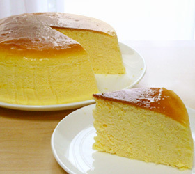 しっとりふわふわ*スフレチーズケーキ