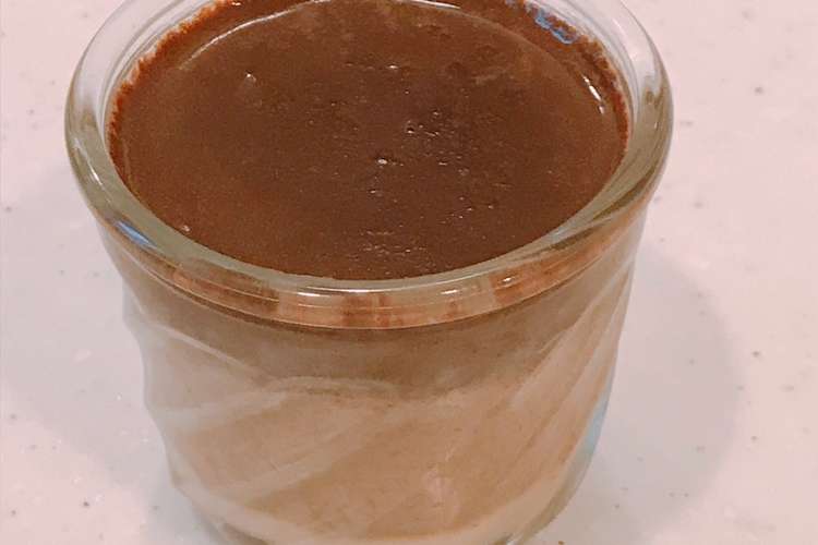 レンジで簡単 ゼラチンなし チョコプリン レシピ 作り方 By クックまいななパパ クックパッド 簡単おいしいみんなのレシピが356万品