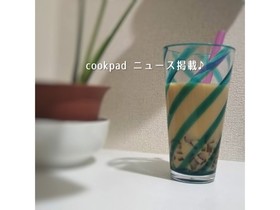 簡単5分!片栗粉で手作りタピオカ風