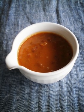 味噌キャラメルソース くるみ入り