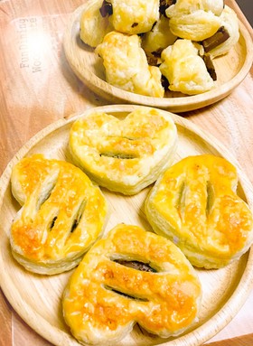 濃厚・可愛い・ハート型のチョコパイ♪