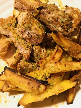 豚スペアリブのタンドリー風オーブン焼き
