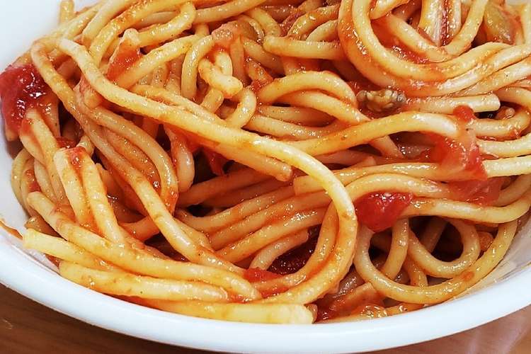 トマト缶でつくる子供大好きパスタ レシピ 作り方 By Mamimi クックパッド 簡単おいしいみんなのレシピが352万品