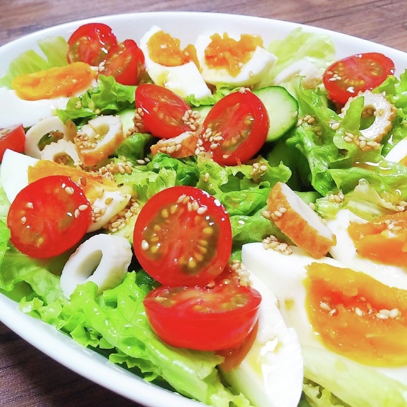 チリグリーンサラダのレシピ