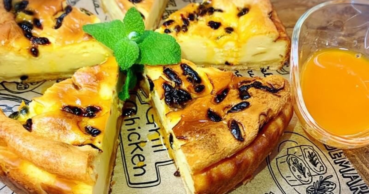 パッションフルーツのチーズケーキ レシピ 作り方 By 志布志市 クックパッド