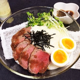 山かけ★ローストビーフ丼♡