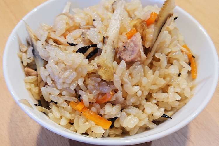 ご飯 炊き込み 鶏 ごぼう