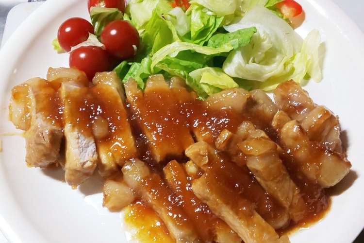 柔らか豚肉ソテー レシピ 作り方 By まめカッチー クックパッド 簡単おいしいみんなのレシピが361万品