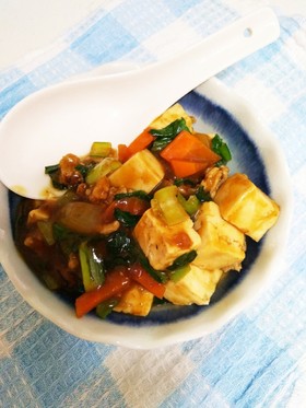 辛くない!野菜たっぷり麻婆豆腐♪