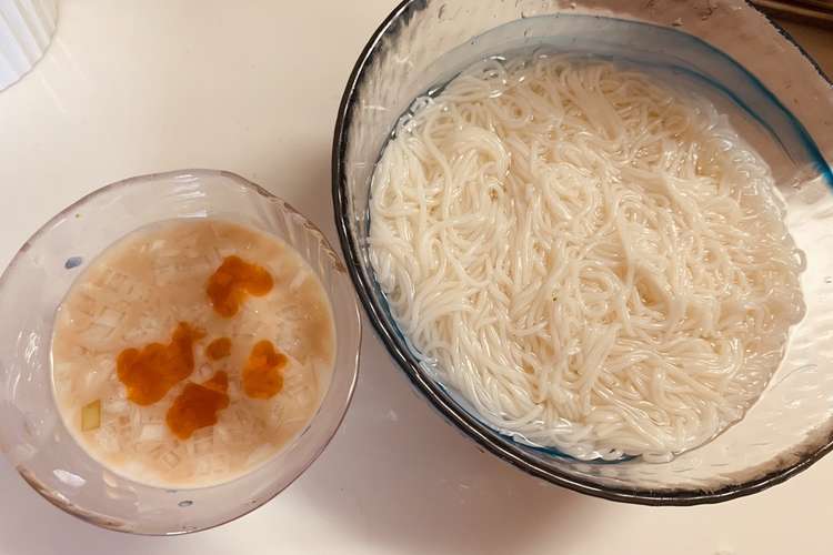 豆乳でそうめんつゆ レシピ 作り方 By Pazukumi クックパッド 簡単おいしいみんなのレシピが359万品
