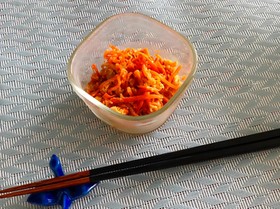 作り置きおかず!簡単にんじんしりしり