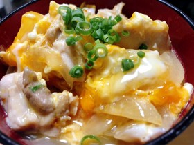 白だしで簡単!とろ旨親子丼