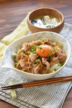 吉野家系!だしが利いてる♪豚丼