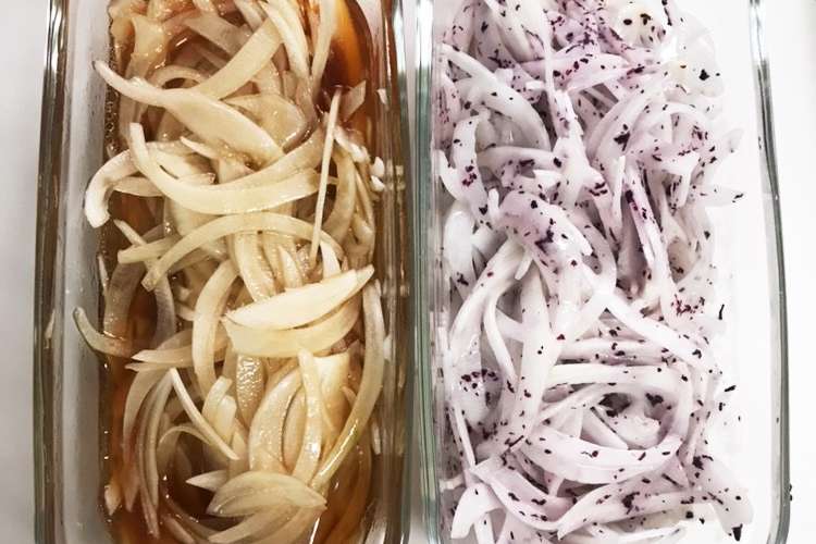 常備菜 玉ねぎだけの和え物2種 レシピ 作り方 By ヒデキンクッキング クックパッド
