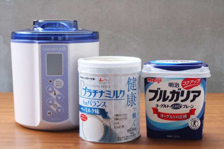 大人の粉ミルクを使ってヨーグルト作り レシピ 作り方 By タニカ電器 クックパッド 簡単おいしいみんなのレシピが361万品