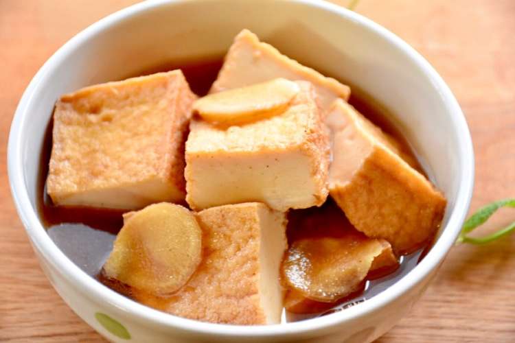揚げ豆腐煮付け レシピ 作り方 By ローズの料理 クックパッド 簡単おいしいみんなのレシピが366万品