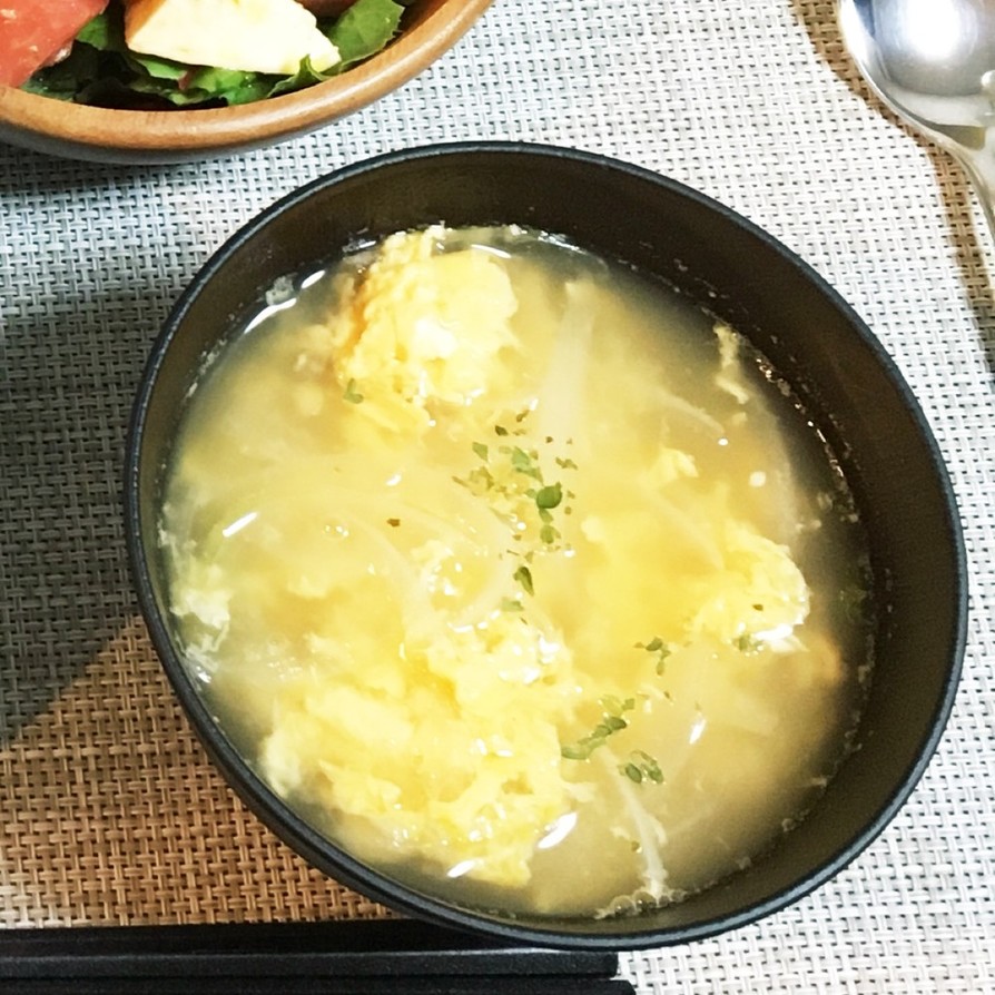 ふわふわ卵スープの画像