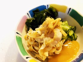 酢味噌でいただく〜ホタテのひものおつまみ
