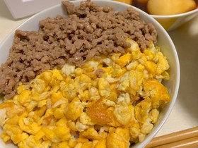 【簡単ズボラ飯】鶏そぼろ丼