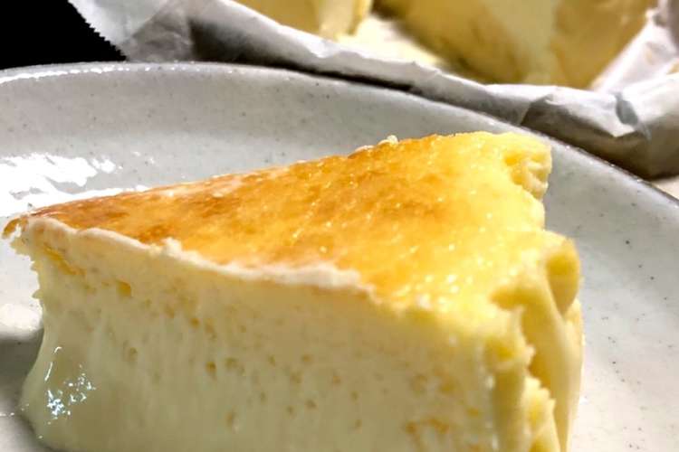 簡単 とろーり濃厚 半熟チーズケーキ レシピ 作り方 By きこりカフェ クックパッド 簡単おいしいみんなのレシピが353万品