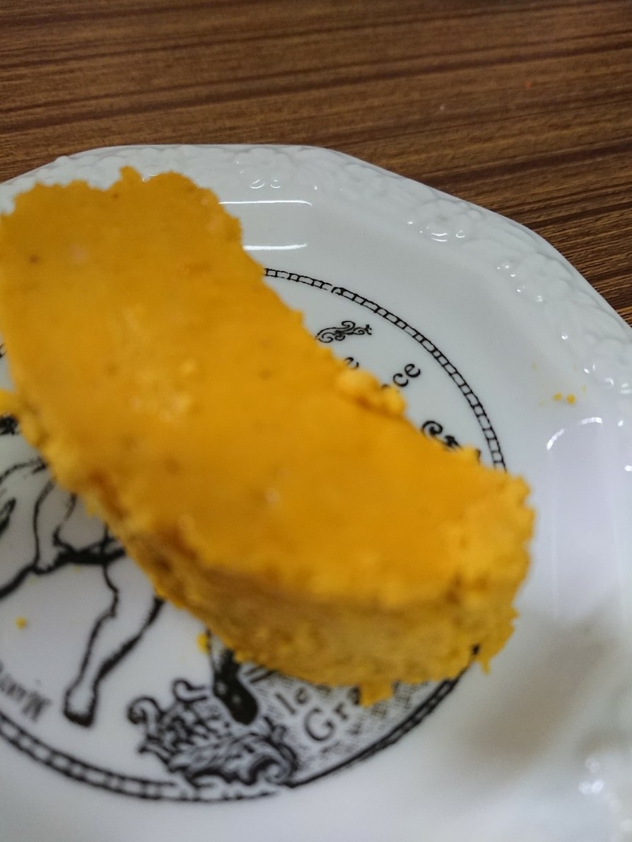 簡単過ぎ かぼちゃベイクドチーズケーキ♪の画像