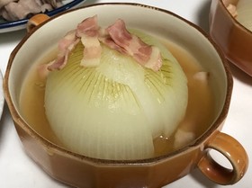 玉ねぎまるごとスープ