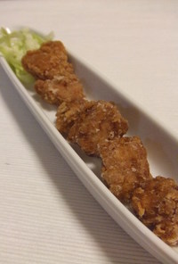 お弁当に☆一口サイズのマグロ竜田揚げ➹➹