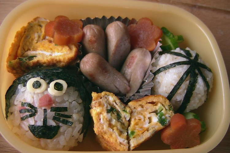 ミニドラえもんおにぎり キャラ弁 レシピ 作り方 By みっくママ クックパッド 簡単おいしいみんなのレシピが365万品