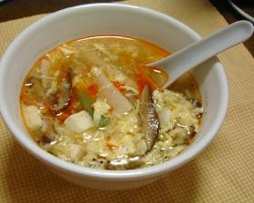 ~超お手抜き!!!酸辣湯(スーラータン)~