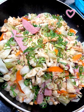フーチャンプルー簡単。ふわふわ。沖縄