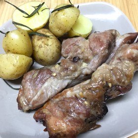簡単☆豚スペアリブのオーブン焼き