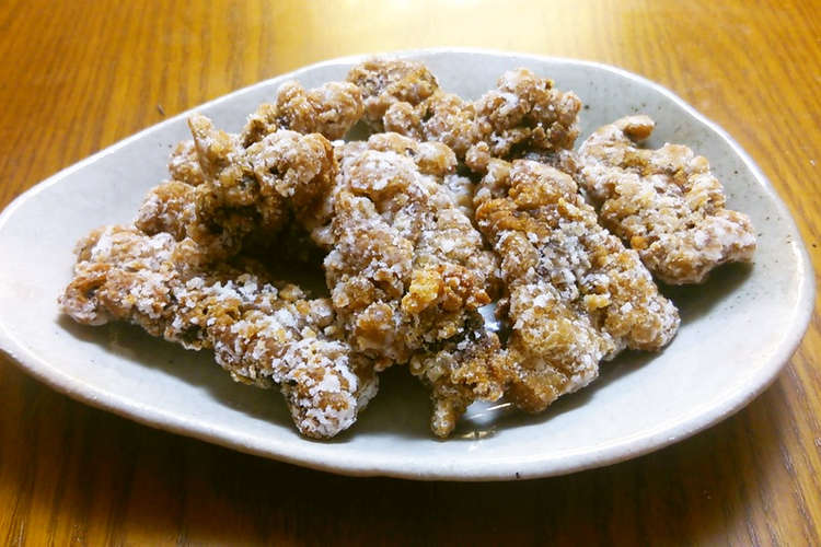 クジラの竜田揚げ レシピ 作り方 By いくおっちゃん クックパッド 簡単おいしいみんなのレシピが354万品