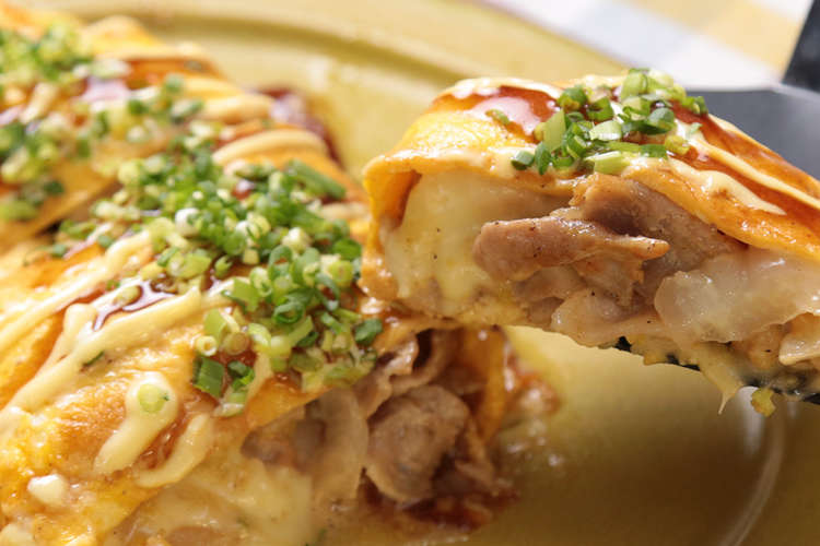 白菜たっぷり とろ りチーズの豚ぺい焼き レシピ 作り方 By Dグルメ クックパッド 簡単おいしいみんなのレシピが360万品