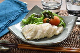 炊飯器で低温調理!しっとり蒸し鶏