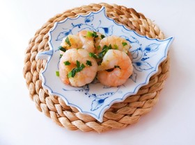エビとニラの旨味炒め☆幼児にも大人気!