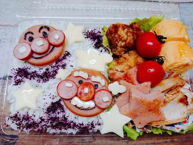 アンパンマン ジャムおじさんキャラ弁 By Psnaops クックパッド