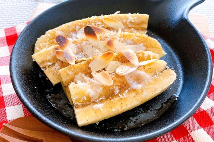 簡単おやつ カリッと焼きバナナ レシピ 作り方 By とまぷり クックパッド 簡単おいしいみんなのレシピが356万品
