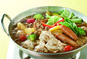 旨味だしで作る!ジンジャーカレー鍋
