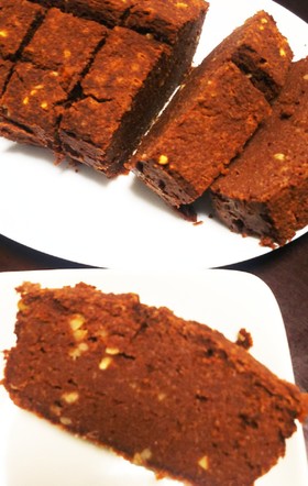生おからとHMで簡単チョコケーキ